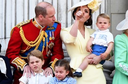 prince george princess charlotte prince louis summer holiday