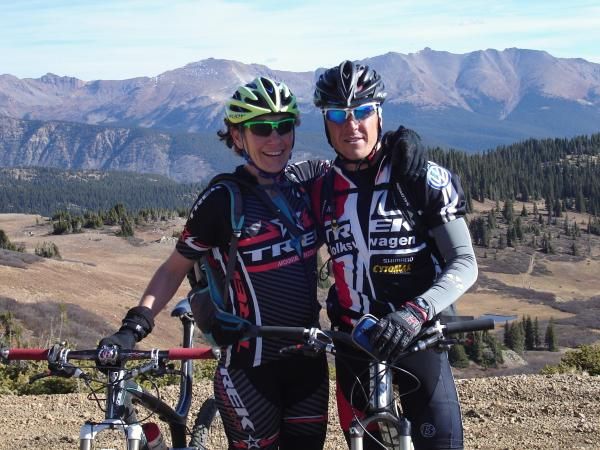 Brian and Jenny Smith at Flag Pass