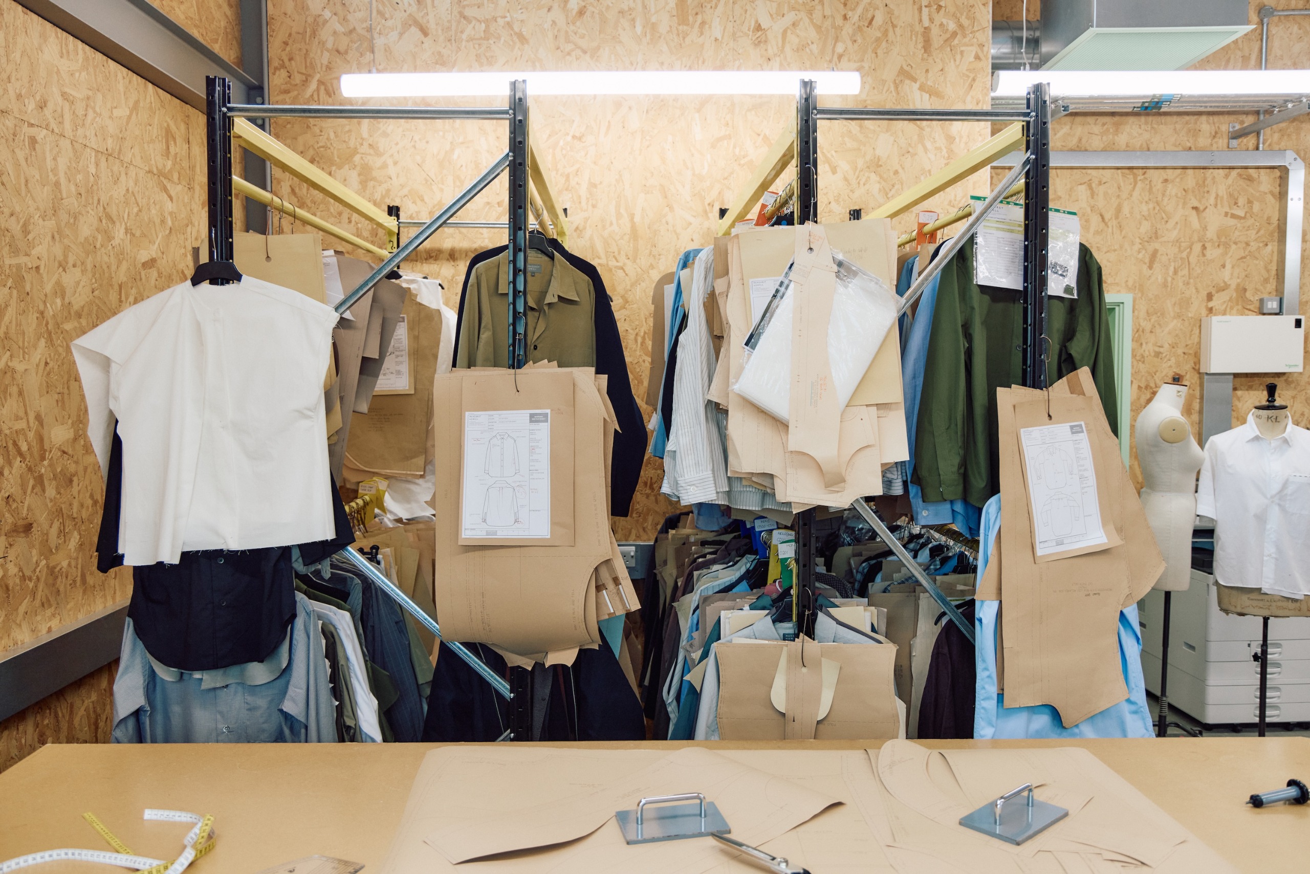 Margaret Howell north London workroom factory