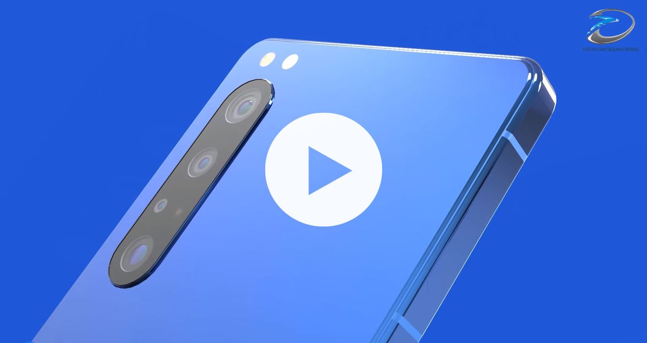 Sony Xperia 5 Plus render