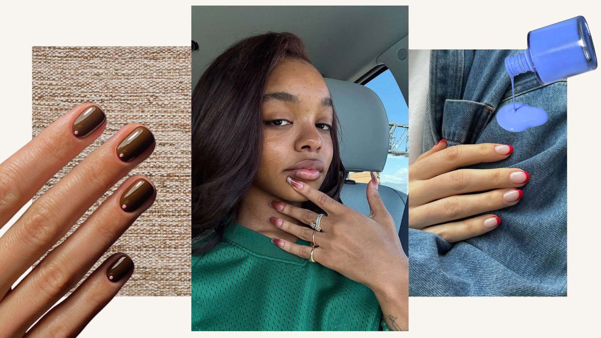 Winter Nail Trends featuring Marsai Martin and nails by Mateja Novakovic