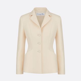 Dior cream-colored Bar Jacket