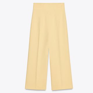 Zara ZW Collection Yellow Culottes