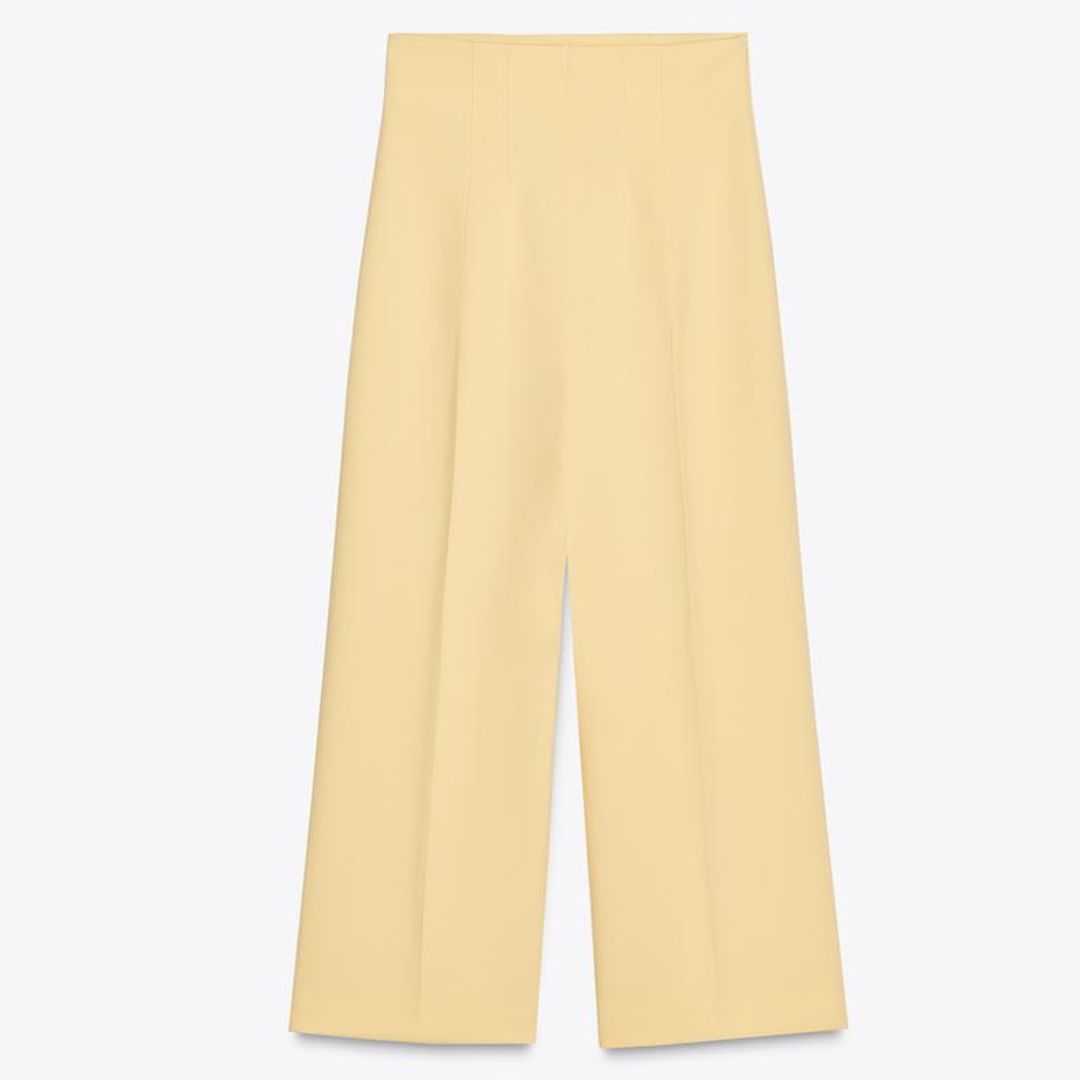 Kolekce ZARA ZW Žluté culottes