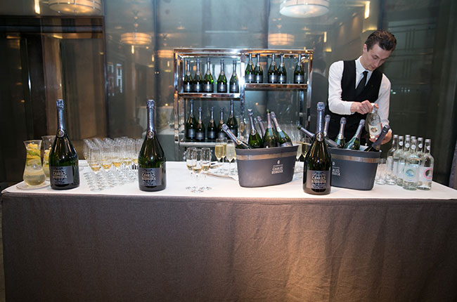 The ceremony was kindly sponsored by Charles Heidsieck Champagne.