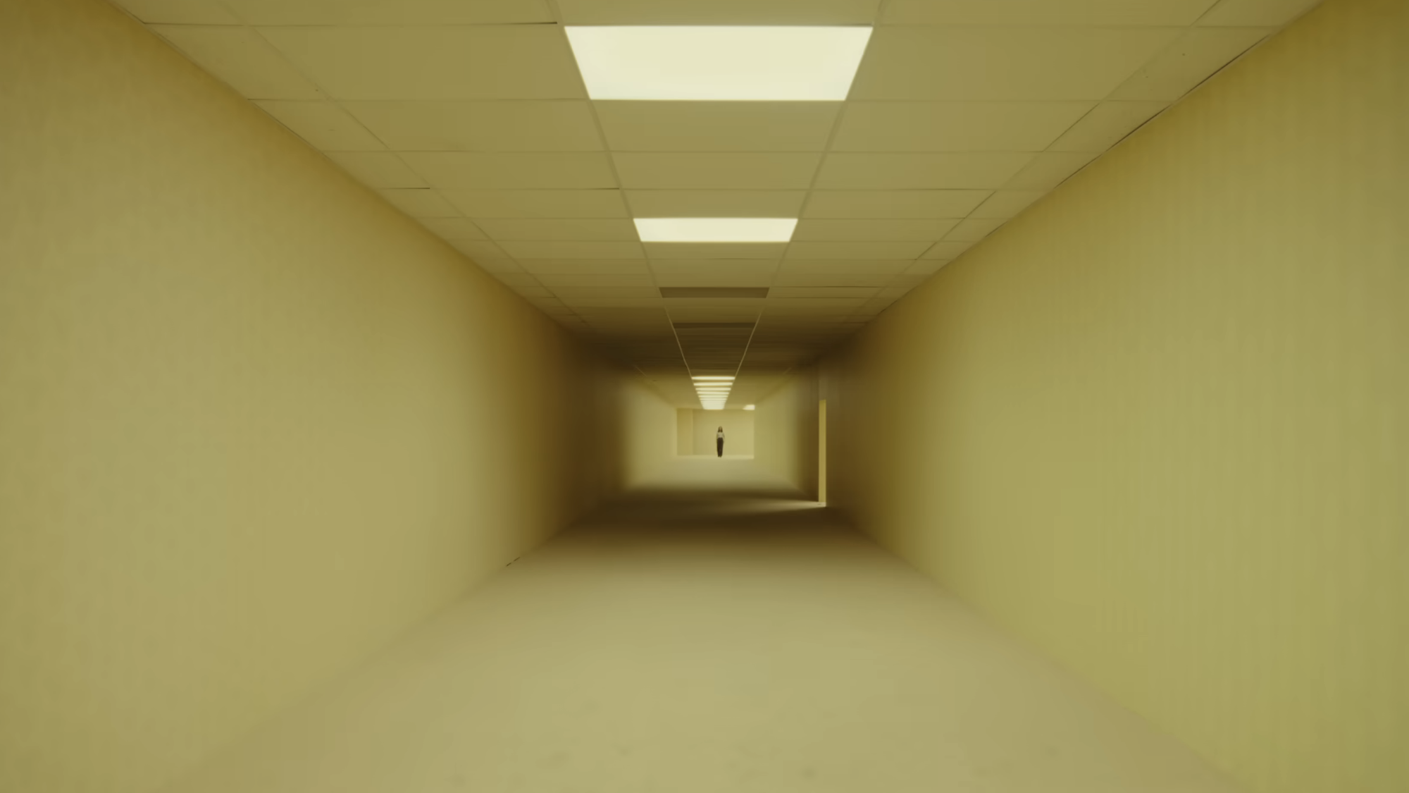 endless room in Backrooms