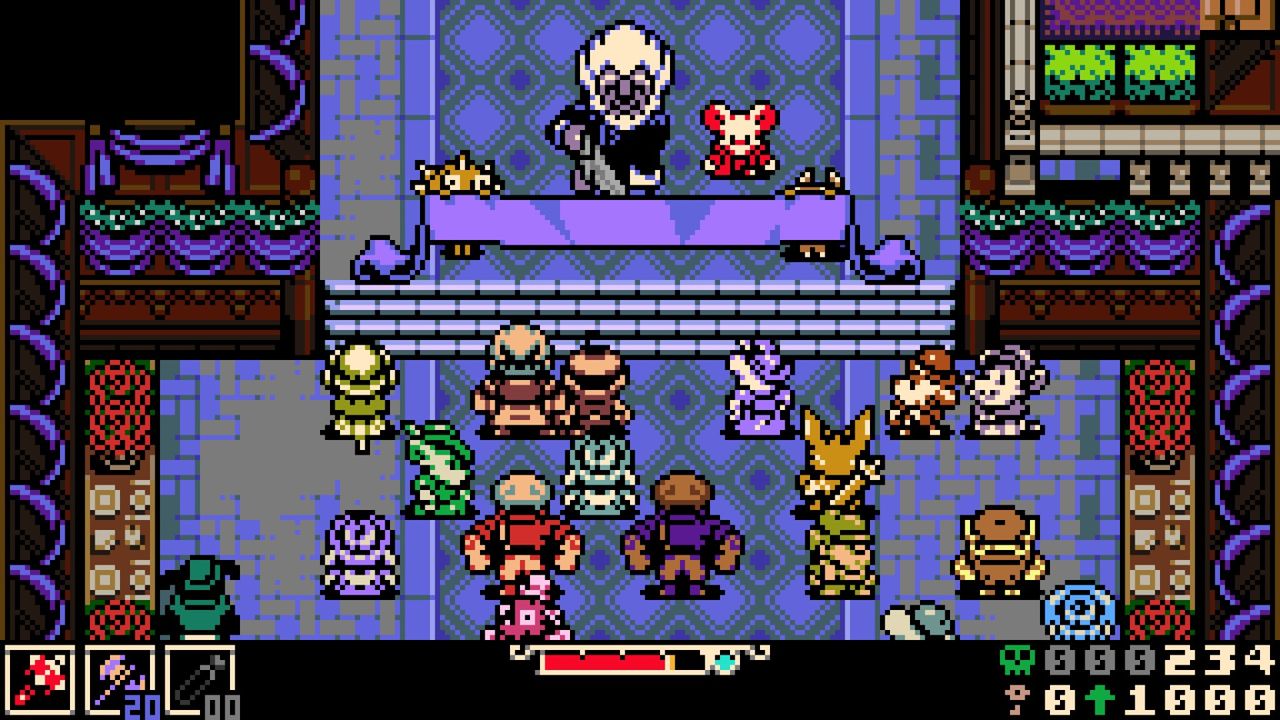 Retro inspired indie game, like Zelda, Mina the Hollower