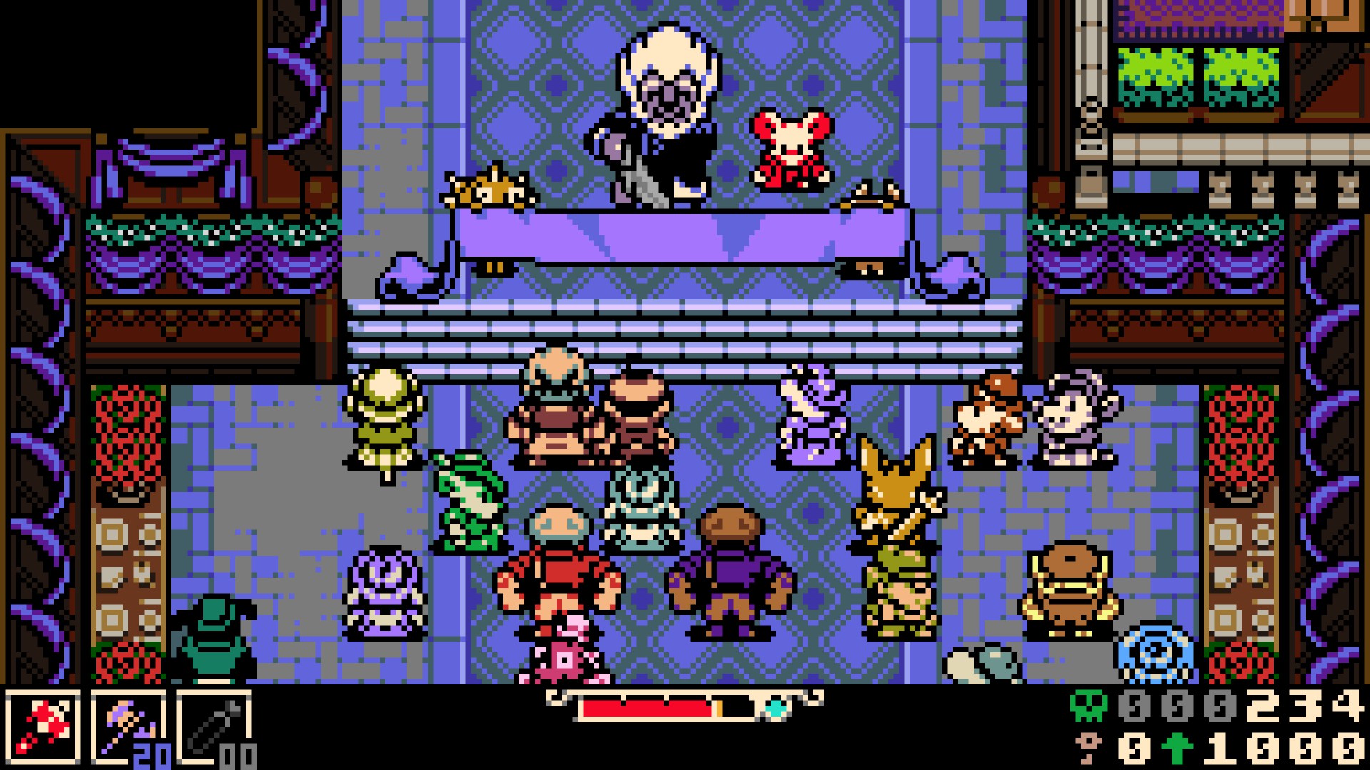 Retro inspired indie game, like Zelda, Mina the Hollower