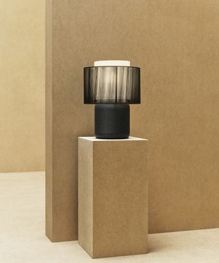 Black SYMFONISK lamp by IKEA