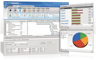 Project Manager features custom plans and real-time dashboards