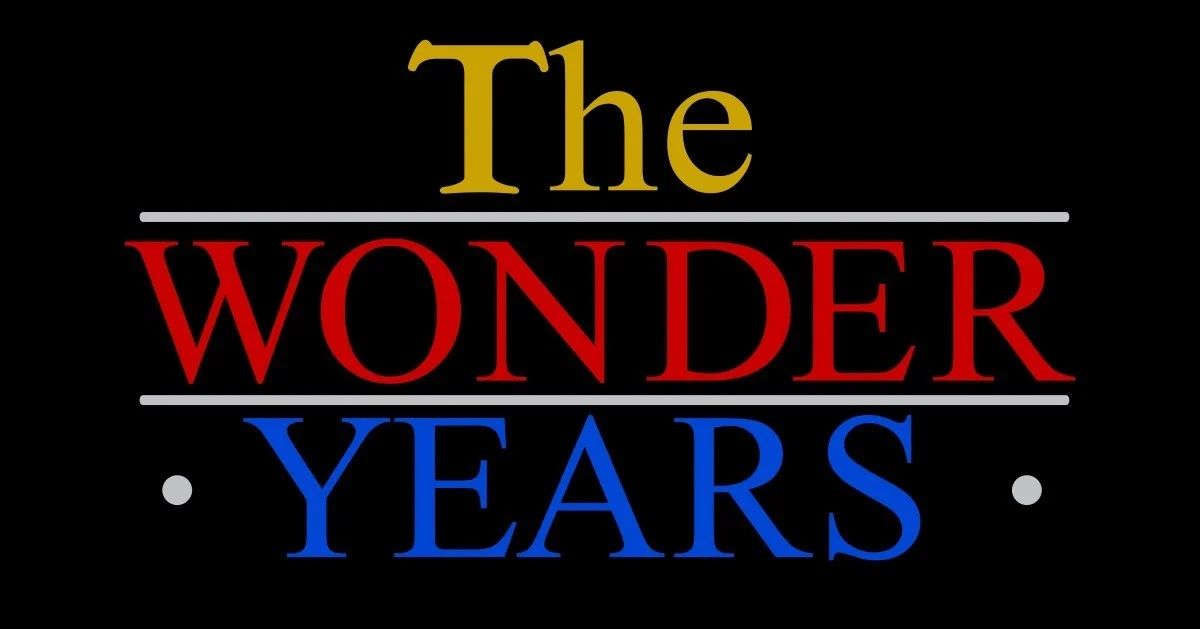 The Wonder Years title. 