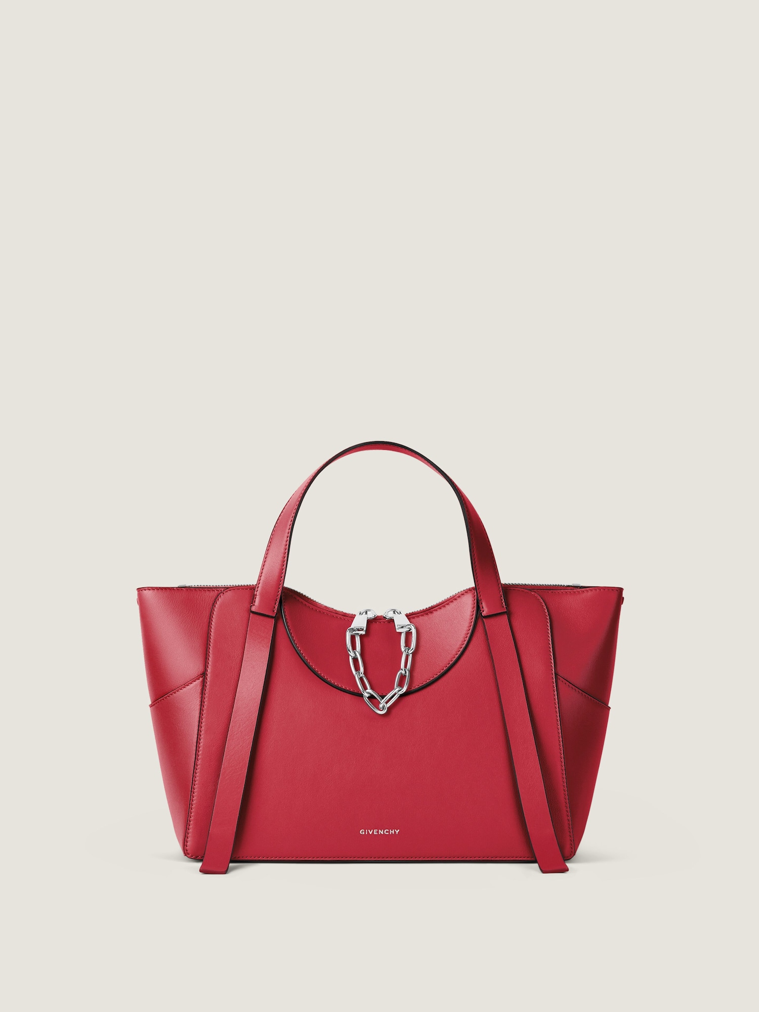 Medium the Snatch Bag in Grained Leather