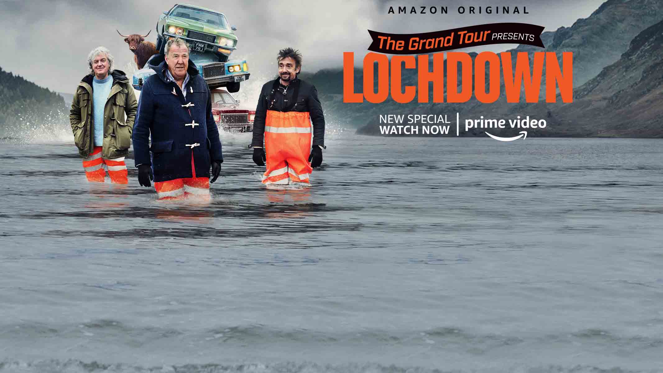 5 things to know about The Grand Tour Presents: Lochdown, according to Jeremy Clarkson, James May and Richard Hammond