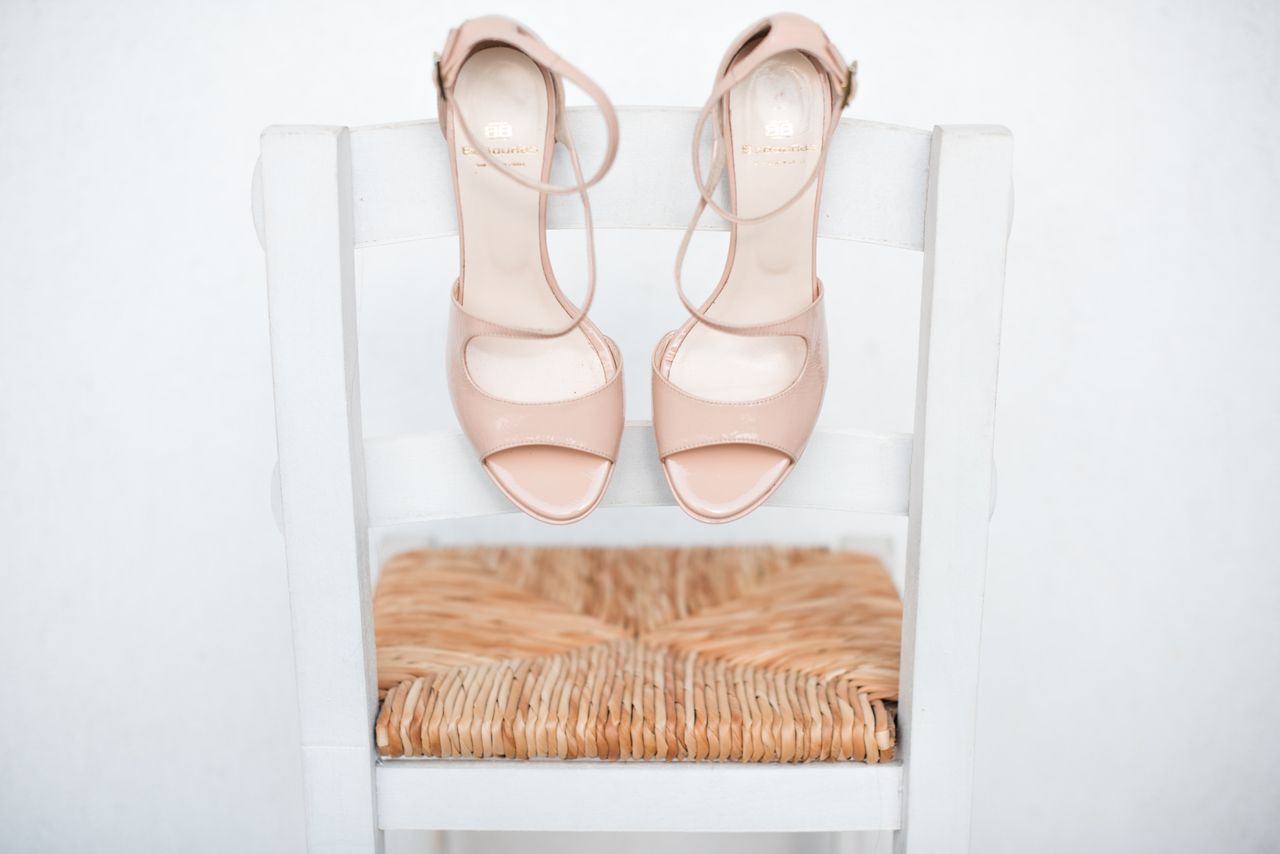 shoe storage inspiration from The Home Edit