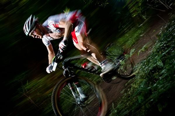 Florian Vogel (Scott Swisspower) in the lead