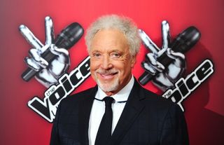 Sir Tom Jones promoting The Voice in 2015 before he was ditched by the BBC one show