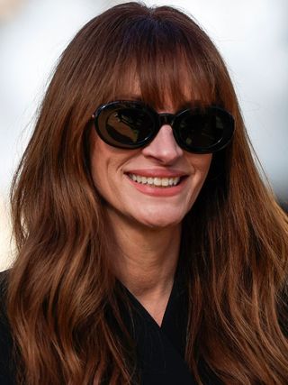 Julia Roberts with a wispy fringe