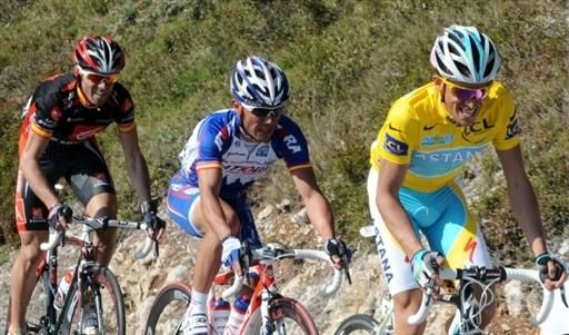 Contador leads Joaquim Rodriguez (Kathusha)