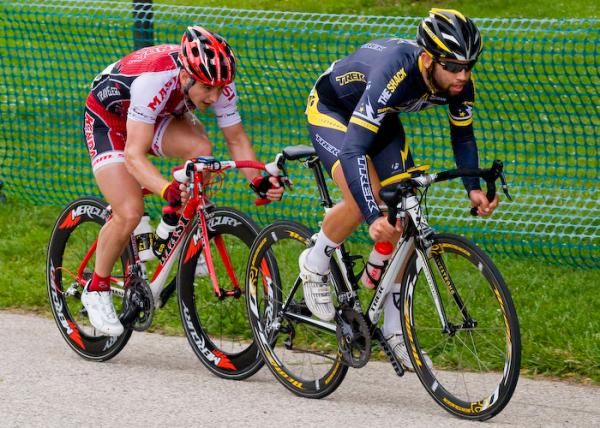 Iggy Silva (Trek Livestrong) rode a smart race and finished just off the podium in fourth place.
