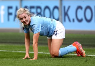 Manchester City’s Lauren Hemp has been shortlisted for the PFA women's players' player and young player of the year awards