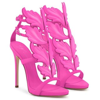 Cruel, pink elaborate heels