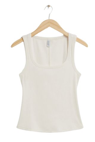 Stretch Cotton Tank