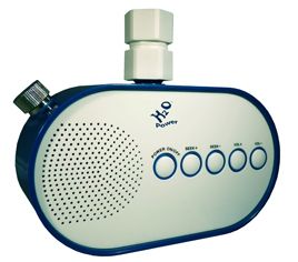 H2O radio uses water power