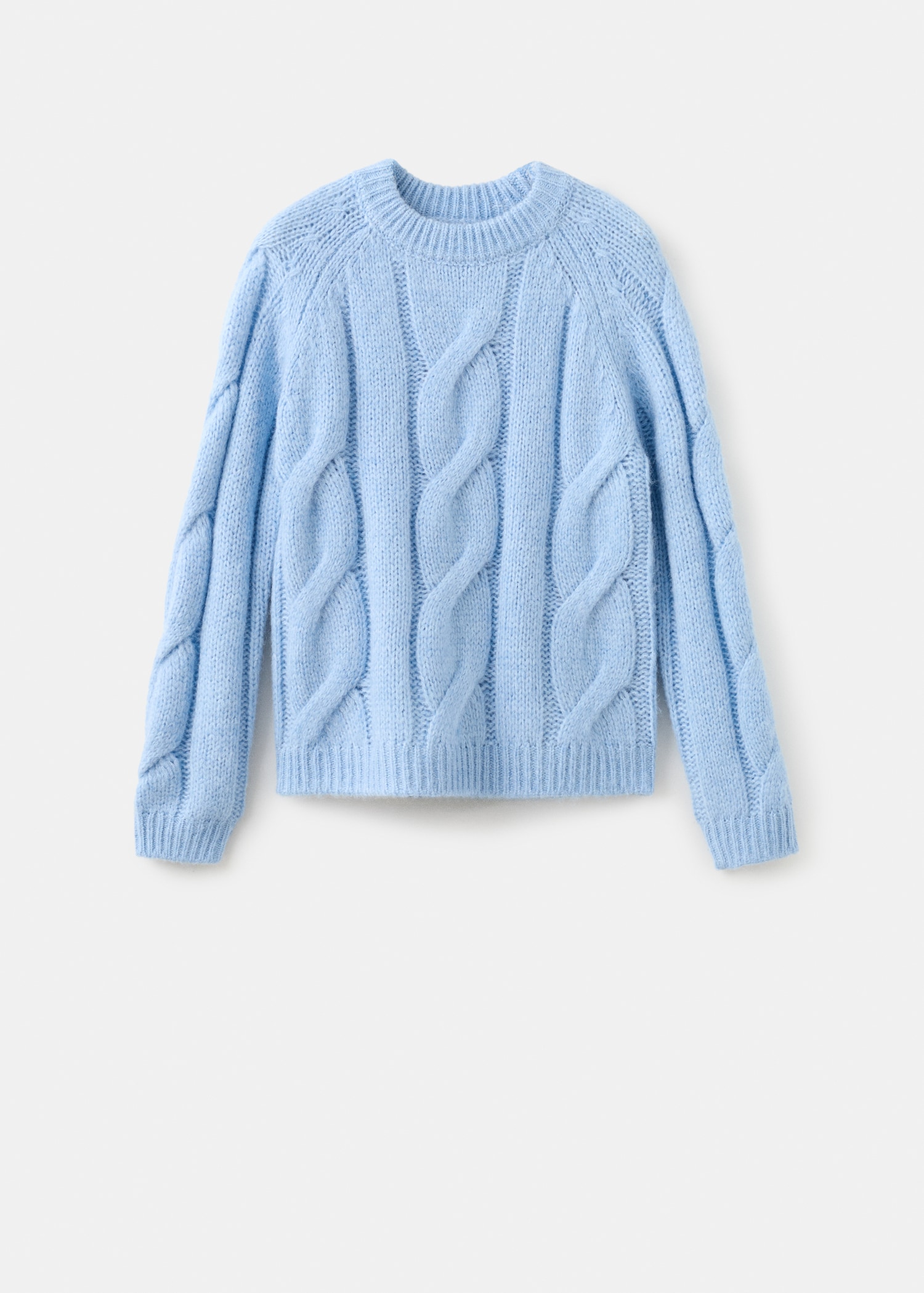 Braided Knitted Sweater - Women | Mango Usa