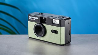 A Novocolor Swiss+Go 35mm film camera