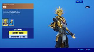 Fortnite Oro Outfit