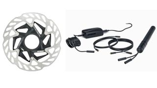 FSA K-Force WE 12 disc rotor and battery