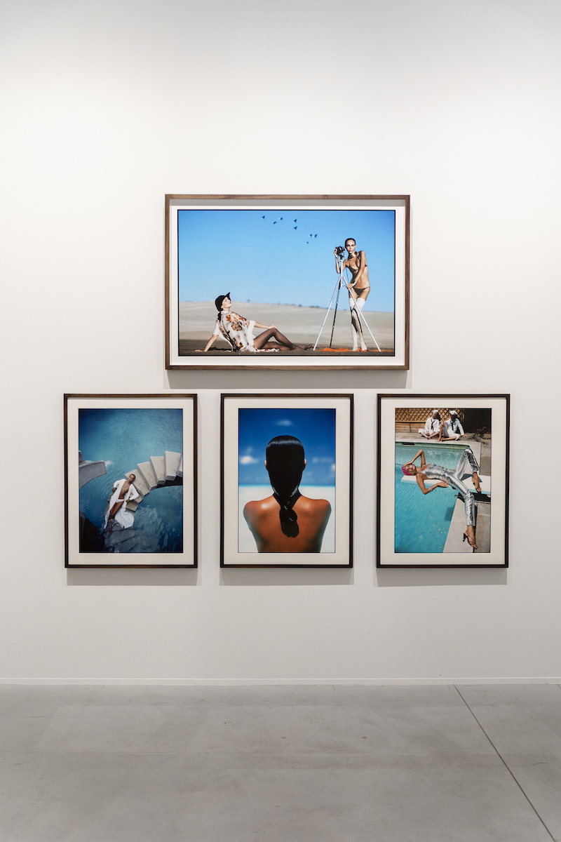 Exhibition View David Bailey's Changing Fashion Retrospective MOP Foundation Spain