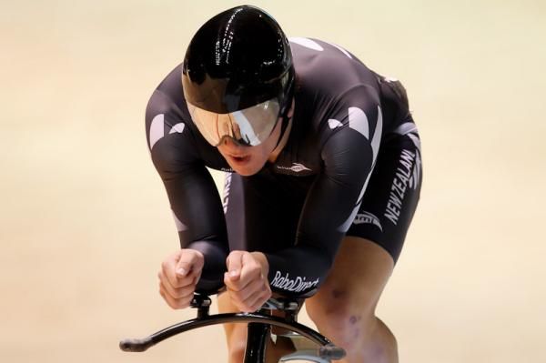 Shane Archbold (NZ) during the Omnium Individual Pursuit.