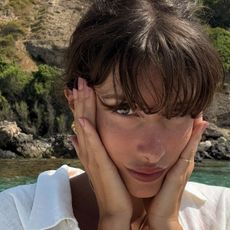 A close-up selfie of Julie Sergent