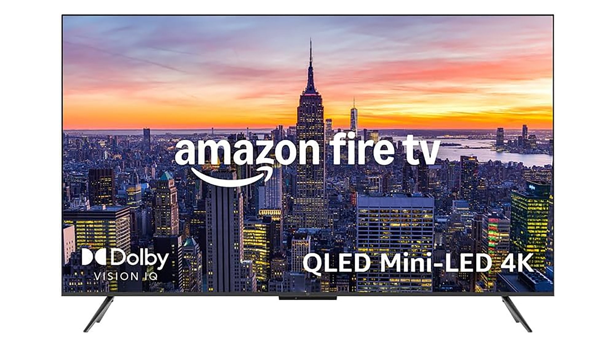 Amazon Fire TV Omni Mini-LED 4K TV from the front