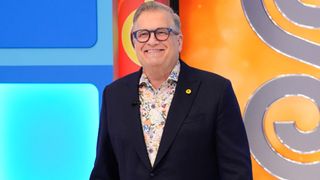 Drew Carey smiling on The Price is Right.