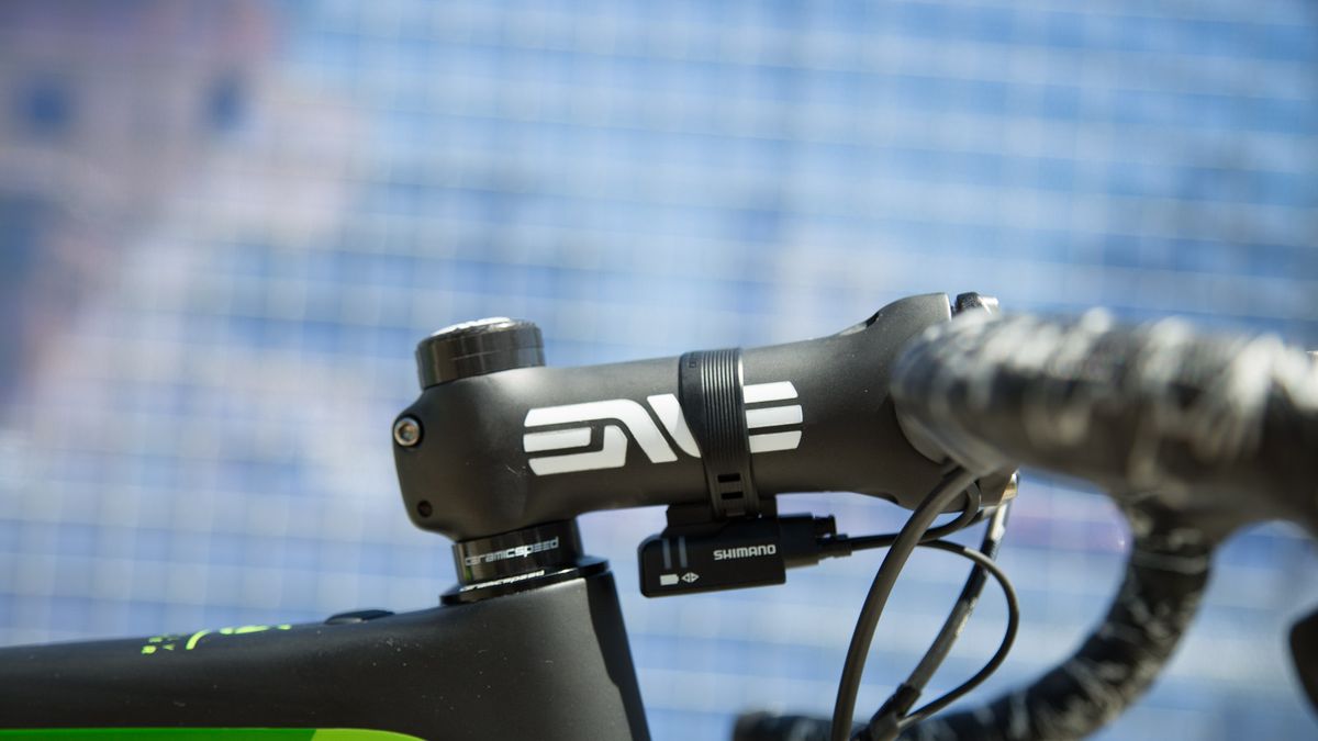 Morton opts for 10mm of spacers under his stem