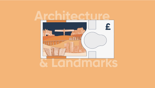 Graphic representing the theme of Architecture and Landmarks
