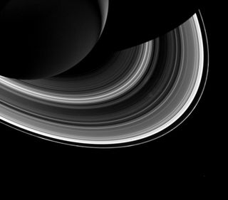 Saturn's Shadow and Rings