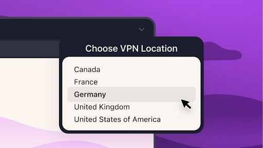 Firefox 的免费 VPN 现在可让您选择首选服务器位置