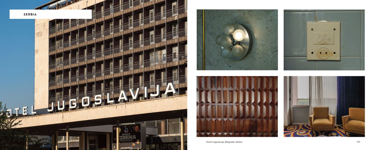 A selection of spreads from Socialist Hotels from Fuel Publishing