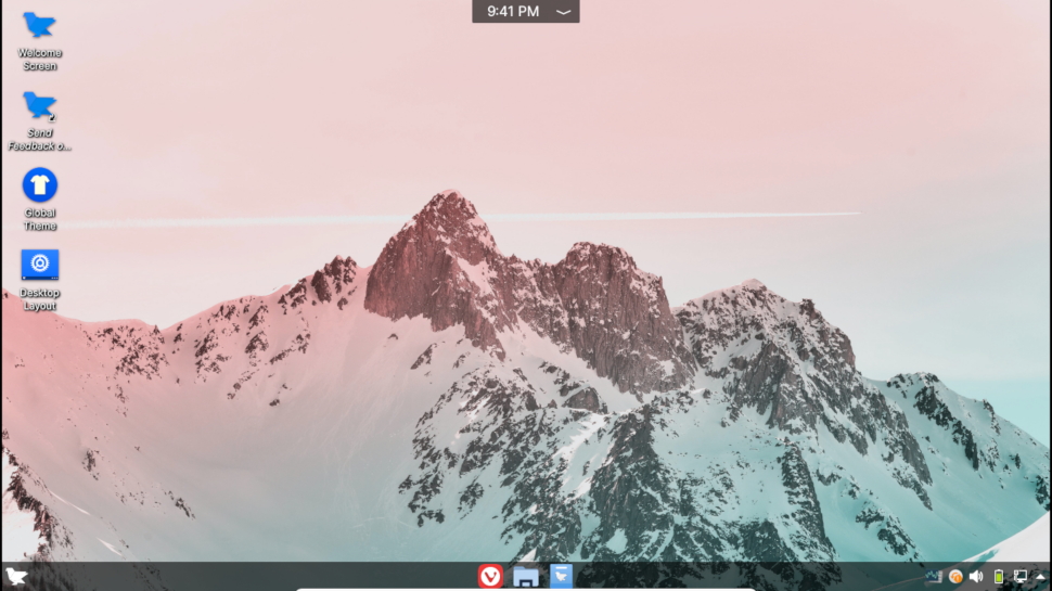 screenshot of Feren OS desktop