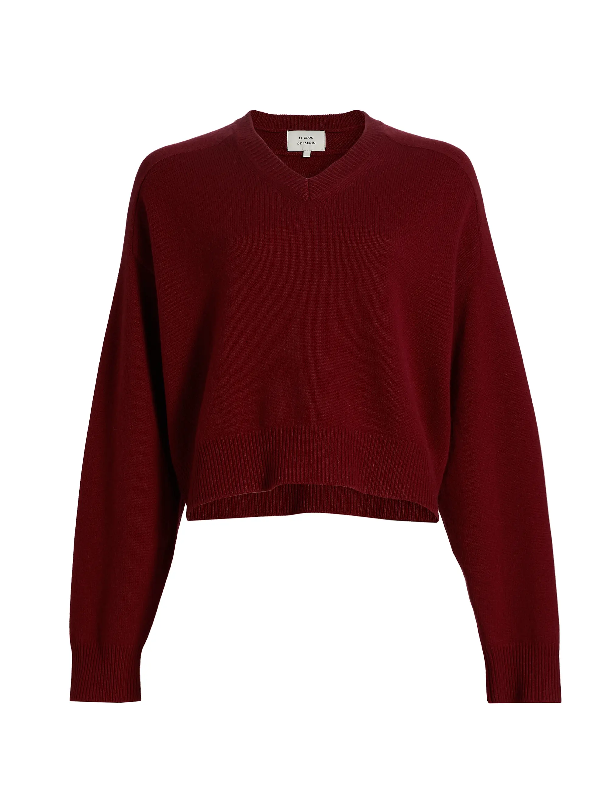 Anzor Cashmere V-Neck Boxy Sweater