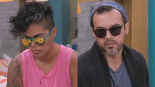 Nicole and Daniel on Big Brother on CBS