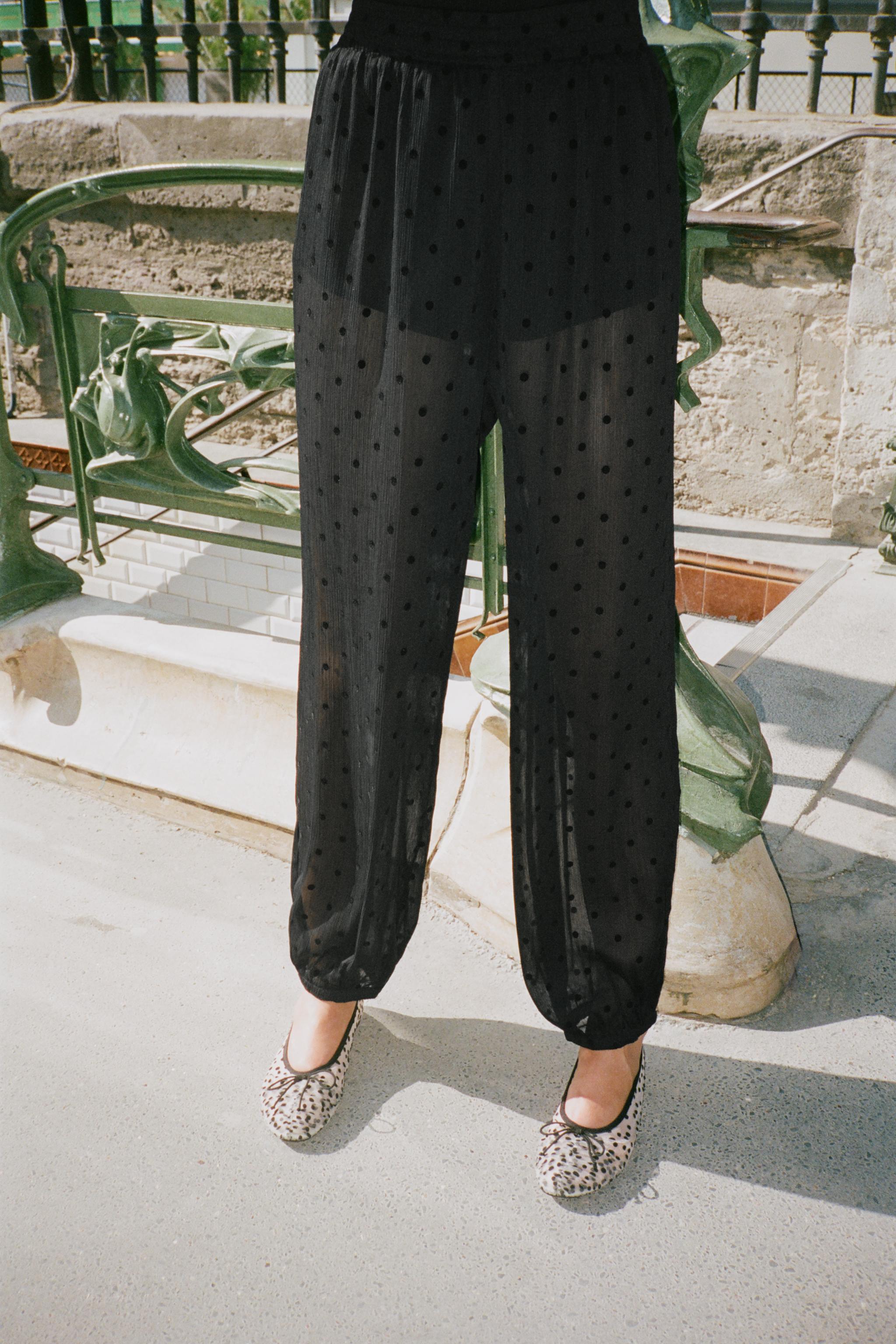 Polka Dot Balloon Pants