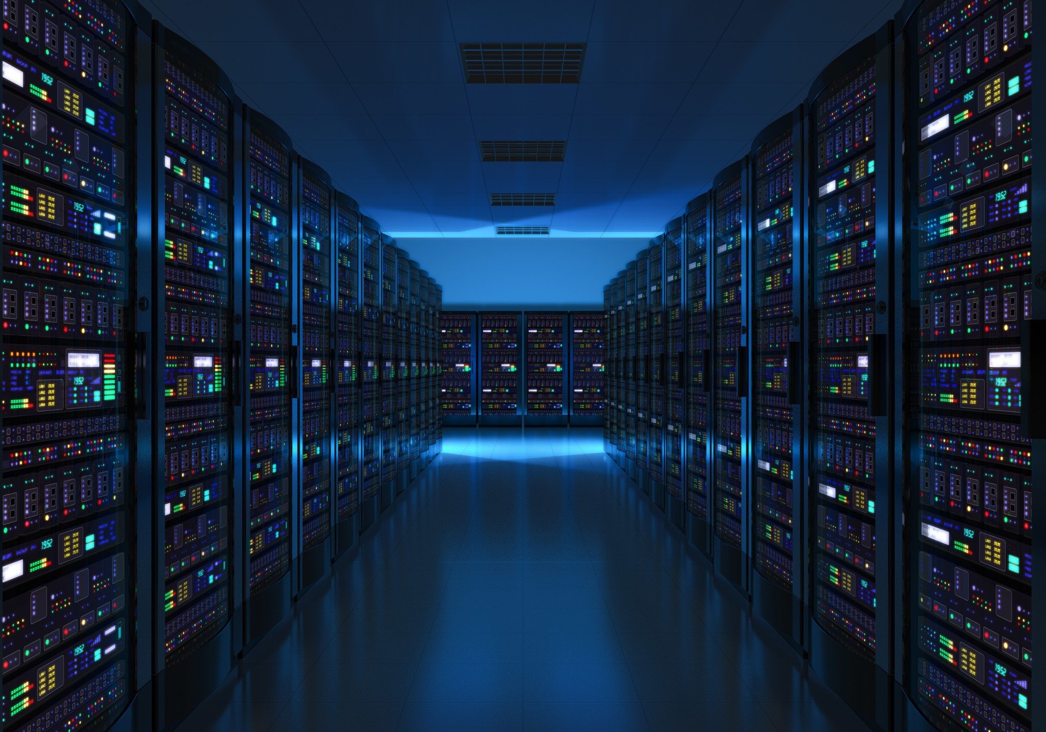 Image of a data center
