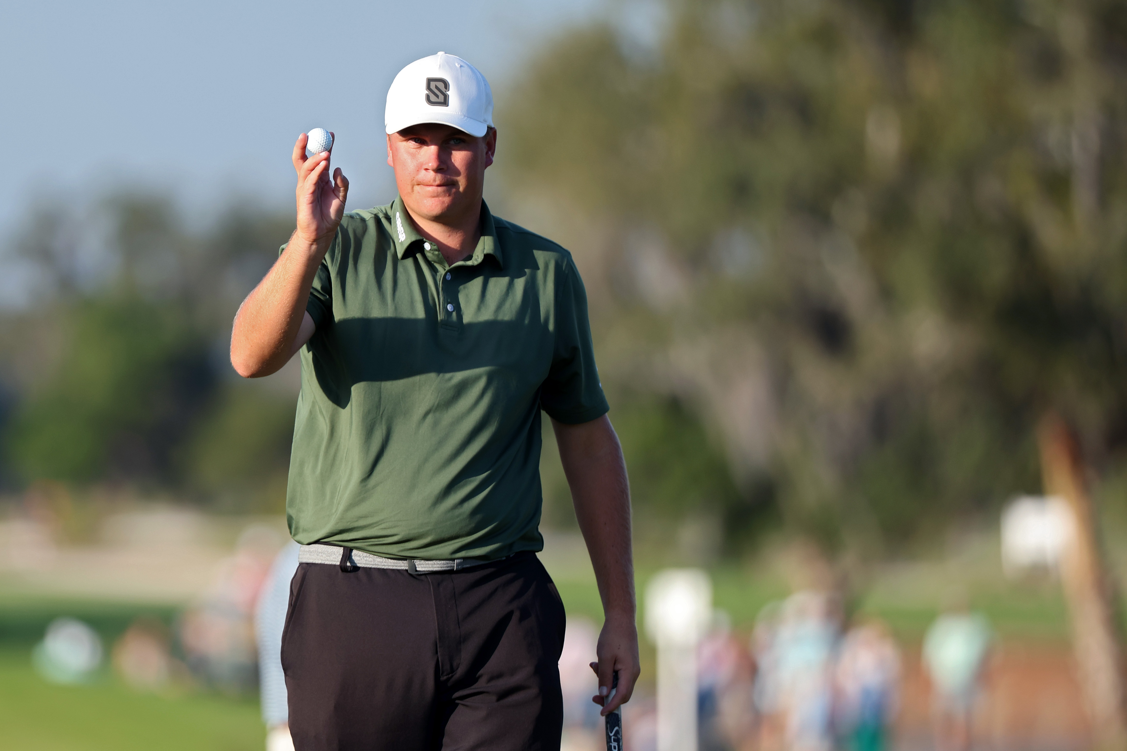 Sami Valimaki waves to the crowd