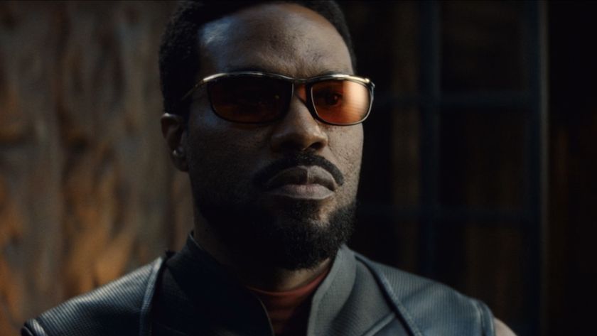 Simon in the Wonder Man costume from the finale.