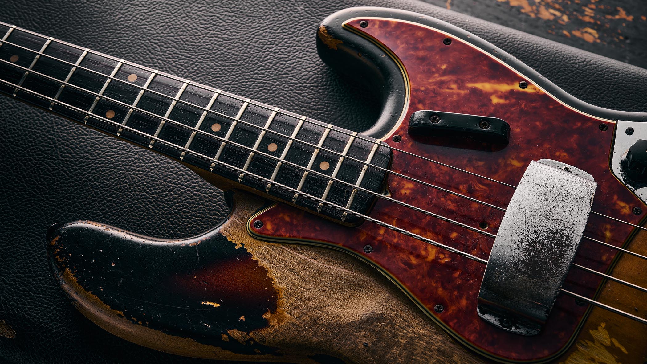Leo Lyons&#039; 1962 Fender Jazz Bass