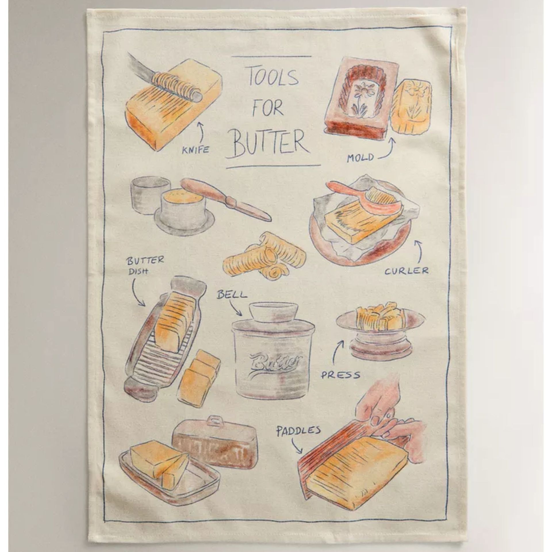 Printed Kitchen Towel (Set of 2)